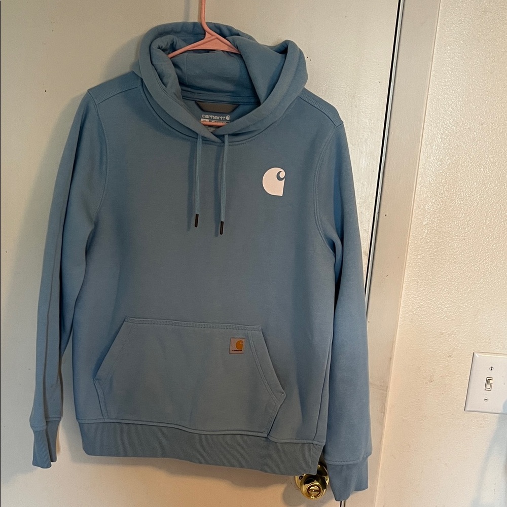 Carhartt Light Blue Pullover Hoodie